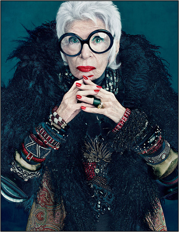 Iris Apfel 91 year old