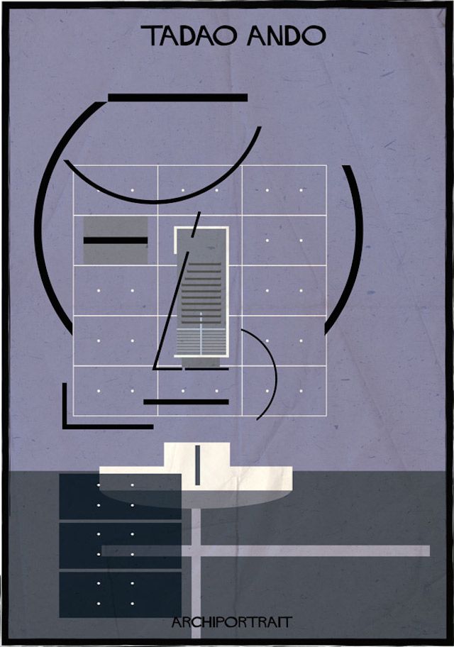 Archiportrait Tadao Ando de Federico Babina