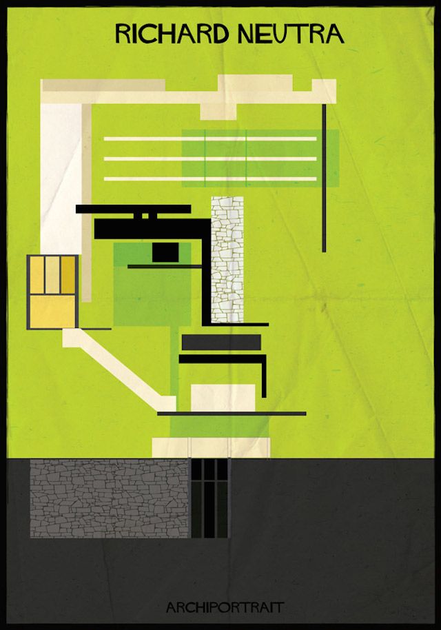 Archiportrait Richard Neutra par Federico Babina