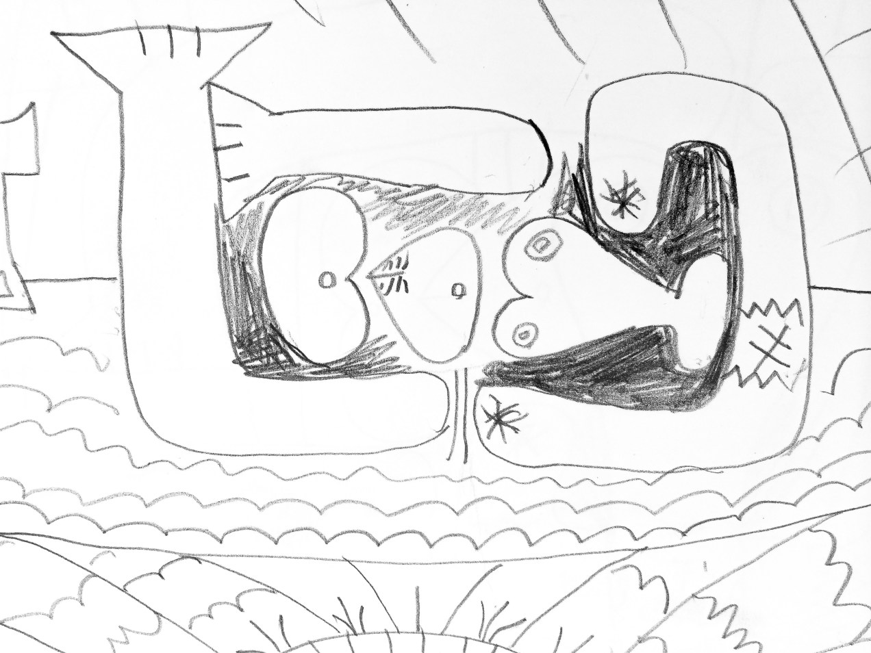 Cahier de nue Pablo Picasso