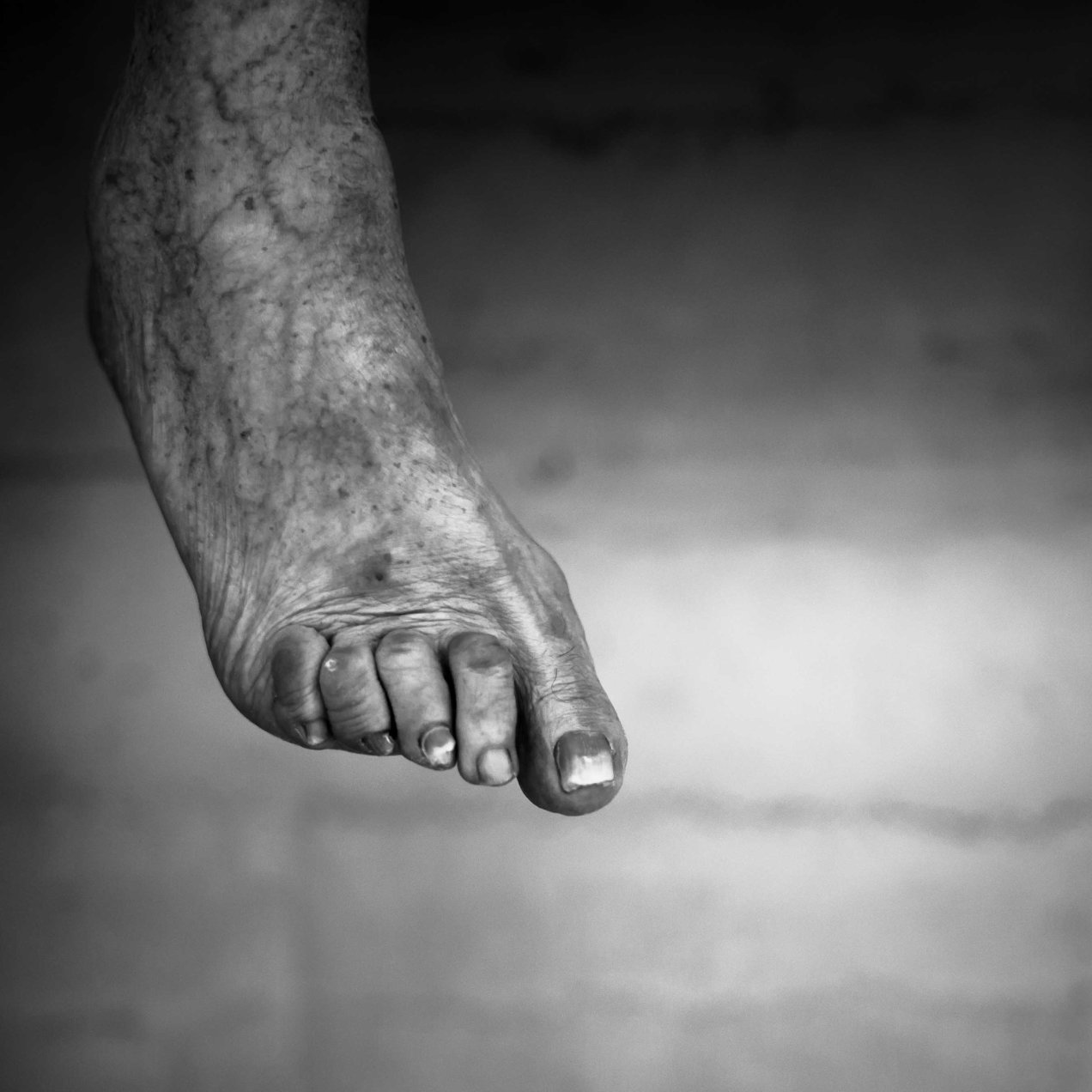 maman, le pied, 90 ans, gildalliere, 2016