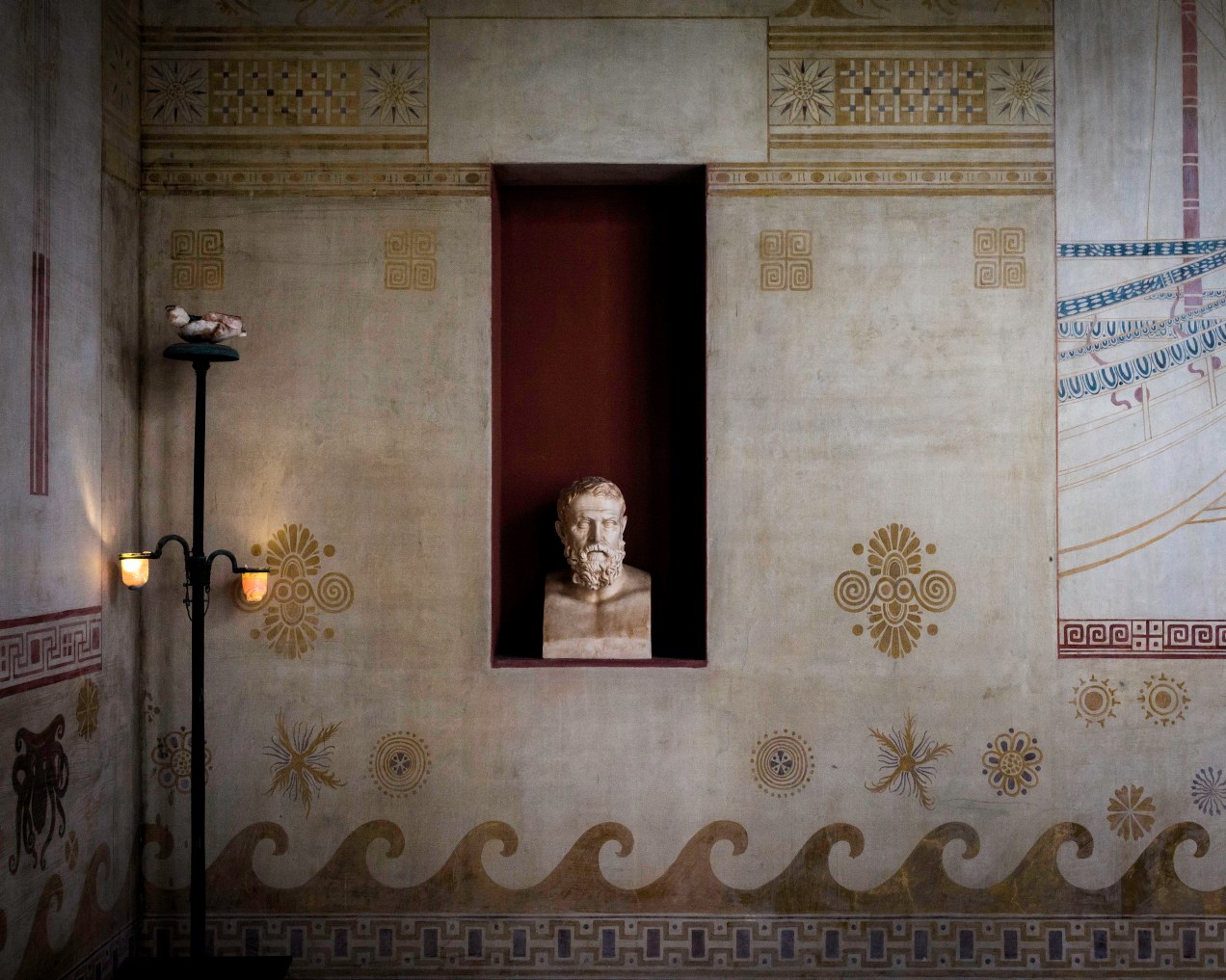 Fresques, Kérylos, gildalliere, 2017