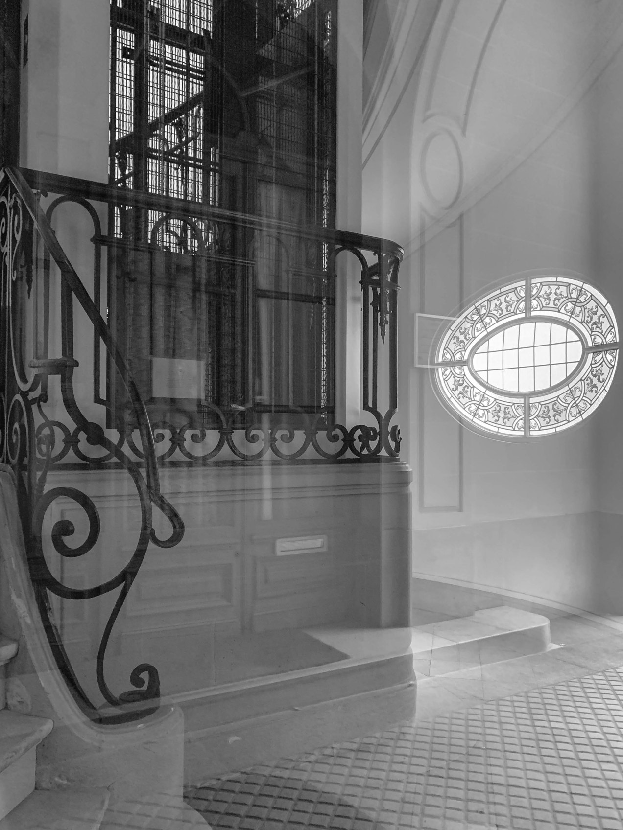 Porche d'entrée., rue Vaugirard, Paris, gildalliere, 2018