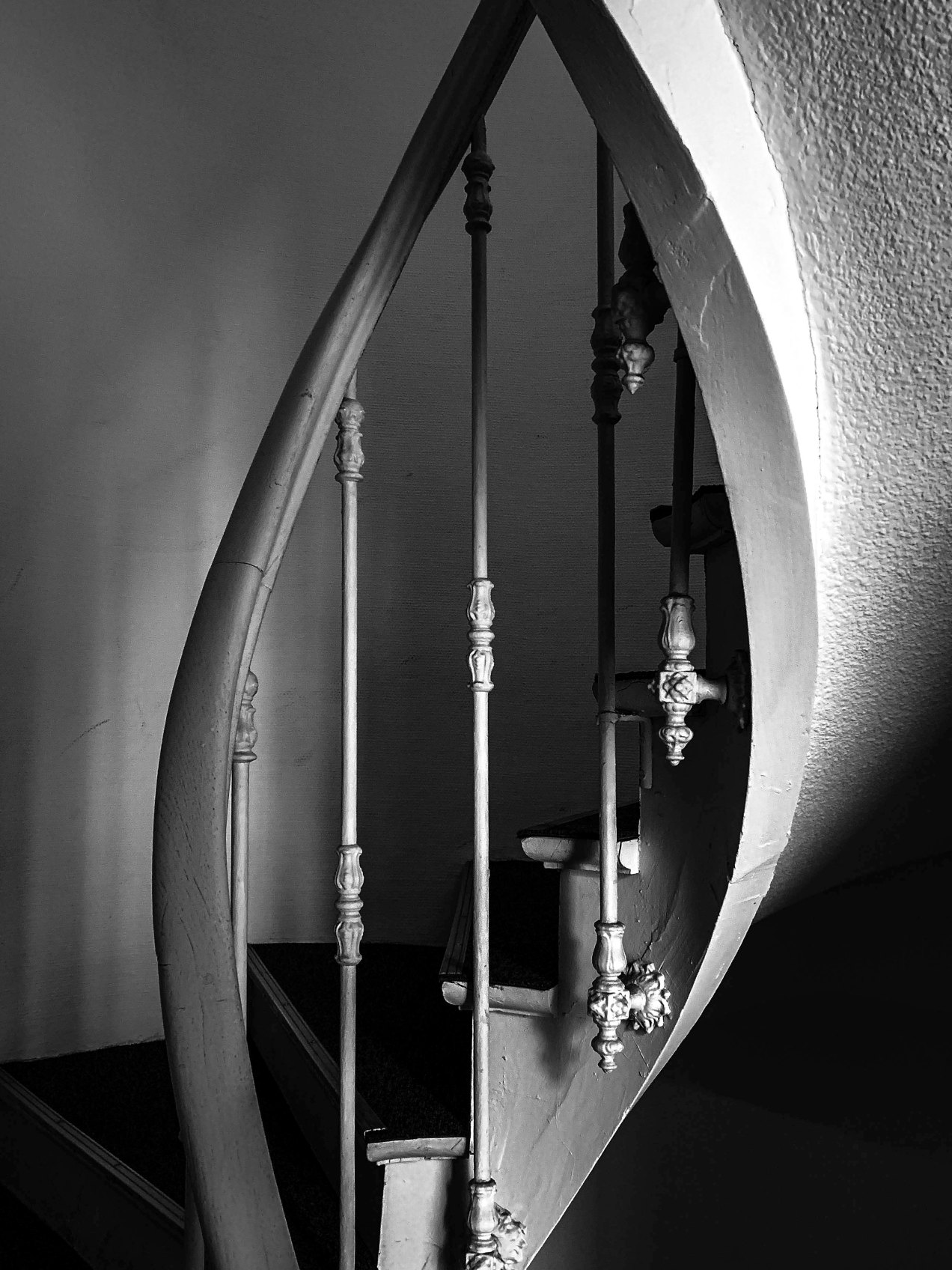 Escalier en colimasson, gildalliere, Nice, 2018