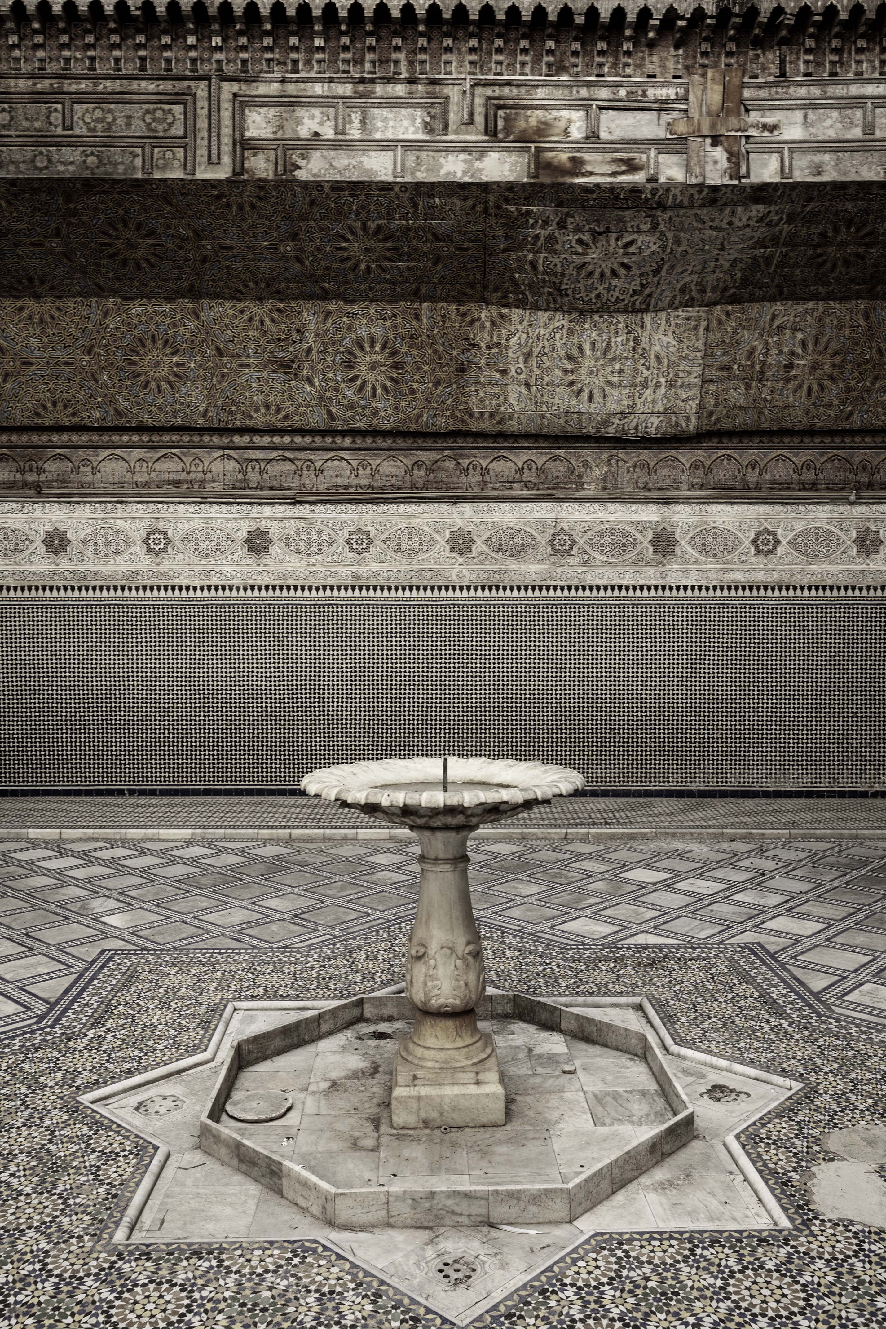 Fontaine, Fès, gildalliere, 2014