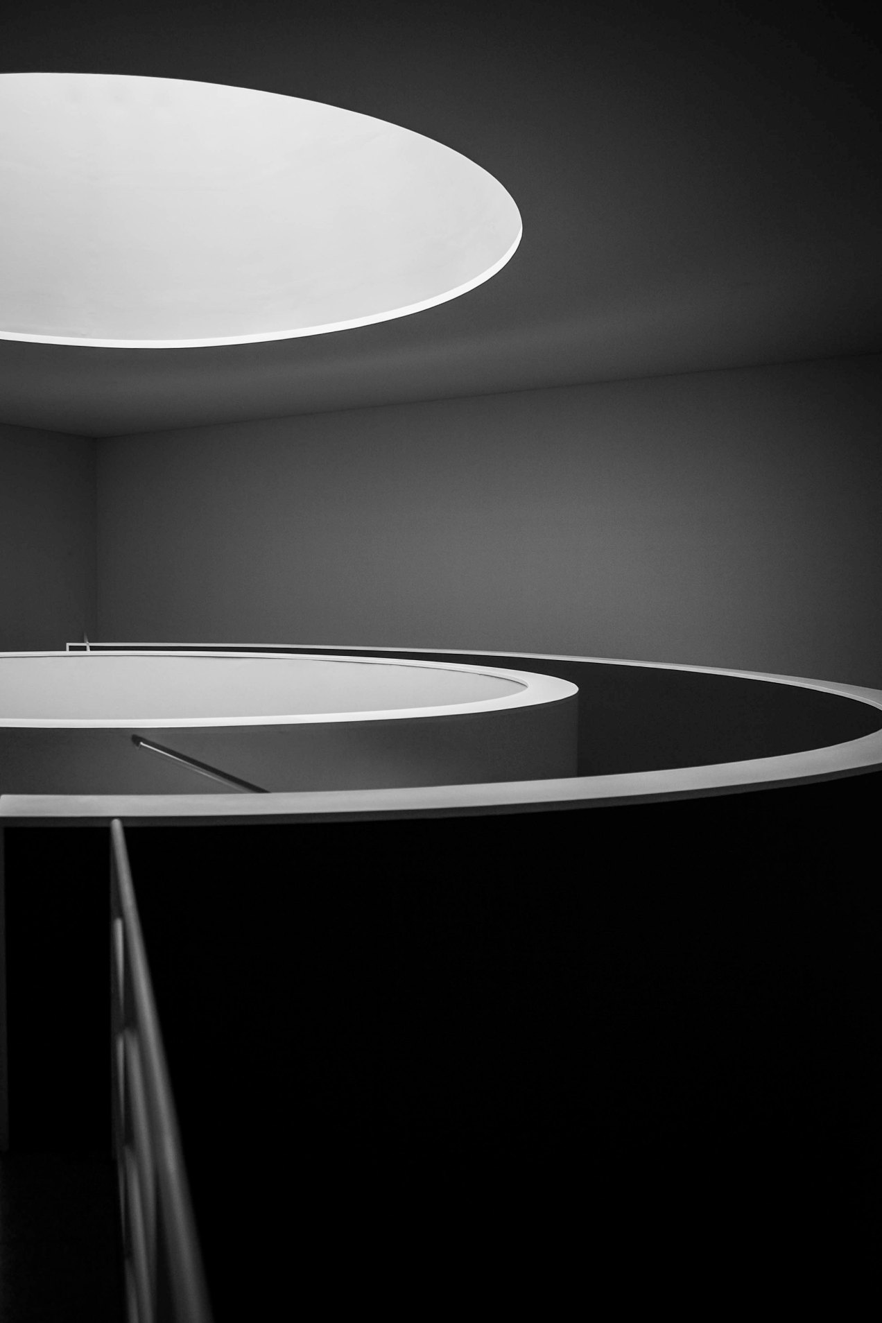 Escalier du musée d'art moderne, Lisbonne, gilles dallière, 2007