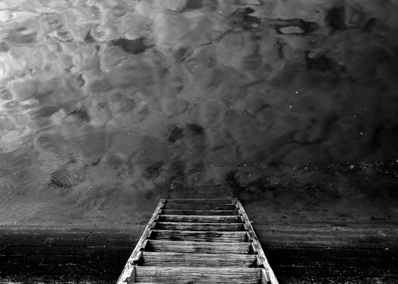 Nager en eaux troubles, Hossegor, 2014, gildallière