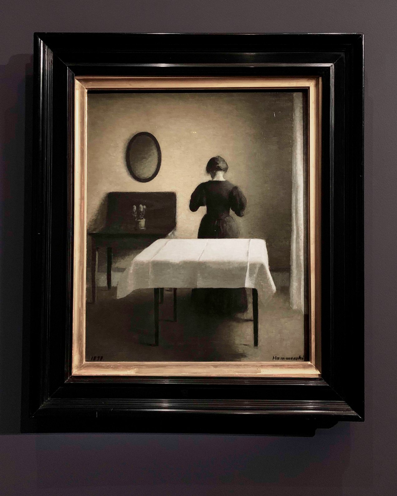 Hammershoi, le maître de la peinture danoise, gildalliere, 2019