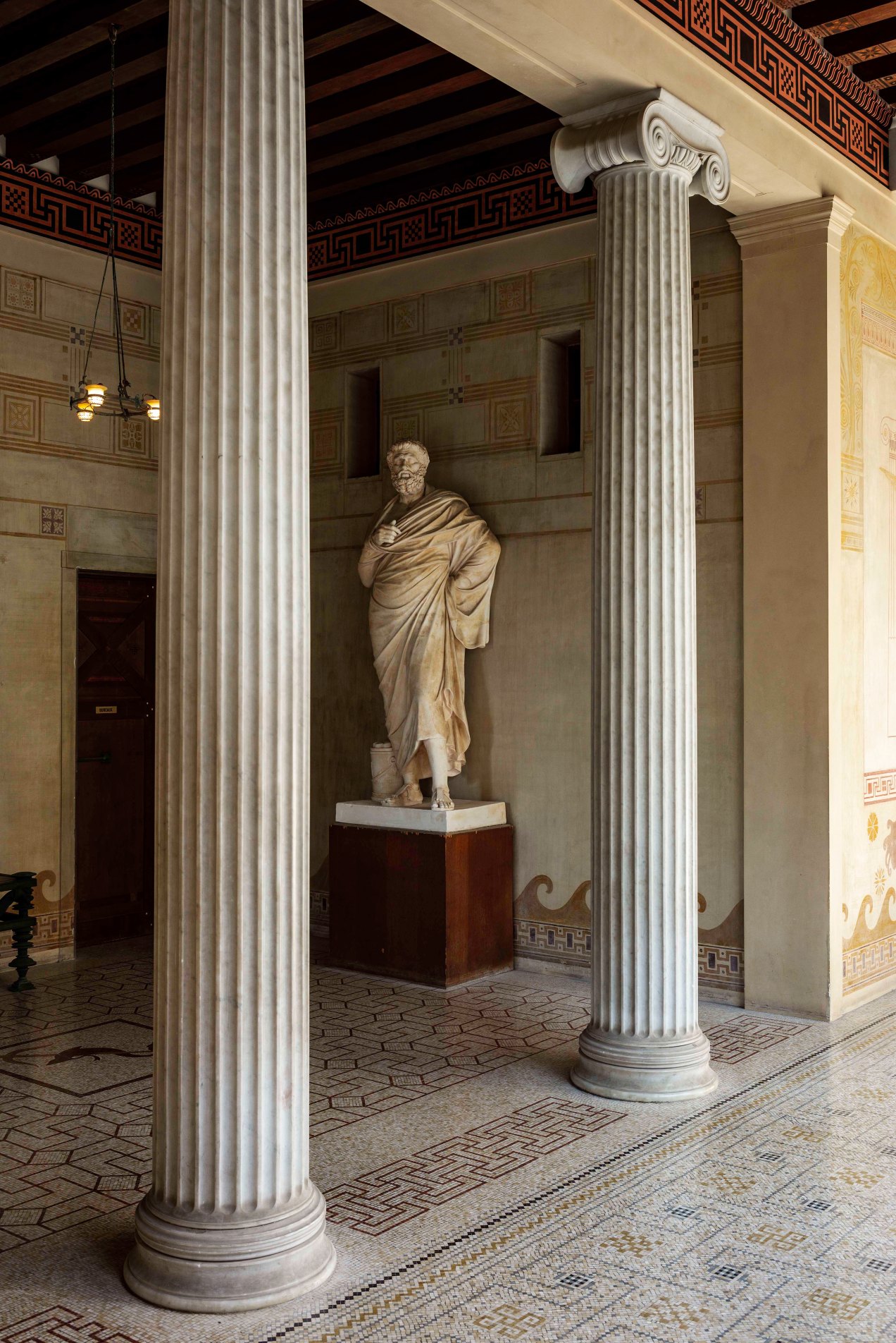 Entrée, Villa Kérylos, Beaulieu sur mer, gildalliere, 2019