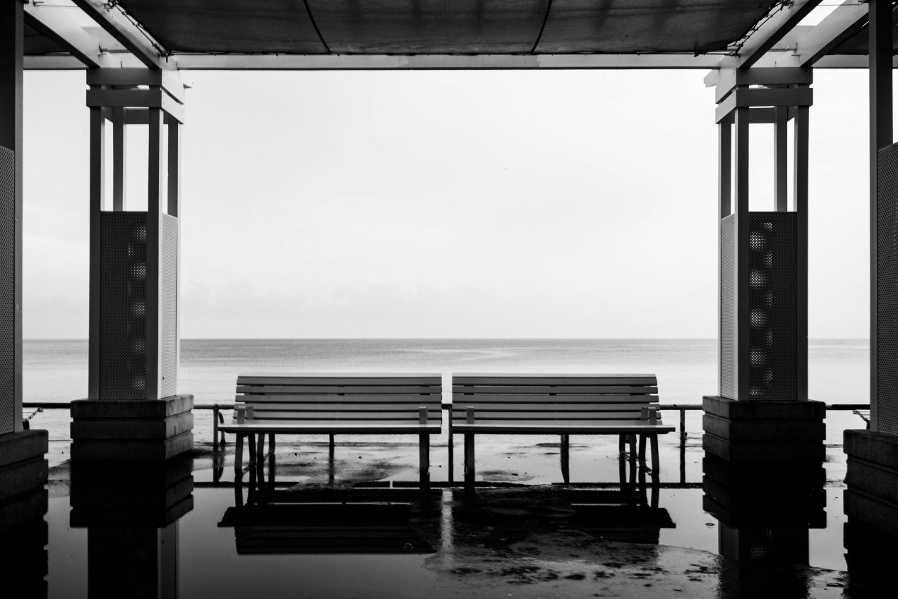 La pluie, promenade des anglais, Nice, gildalliere, 2019