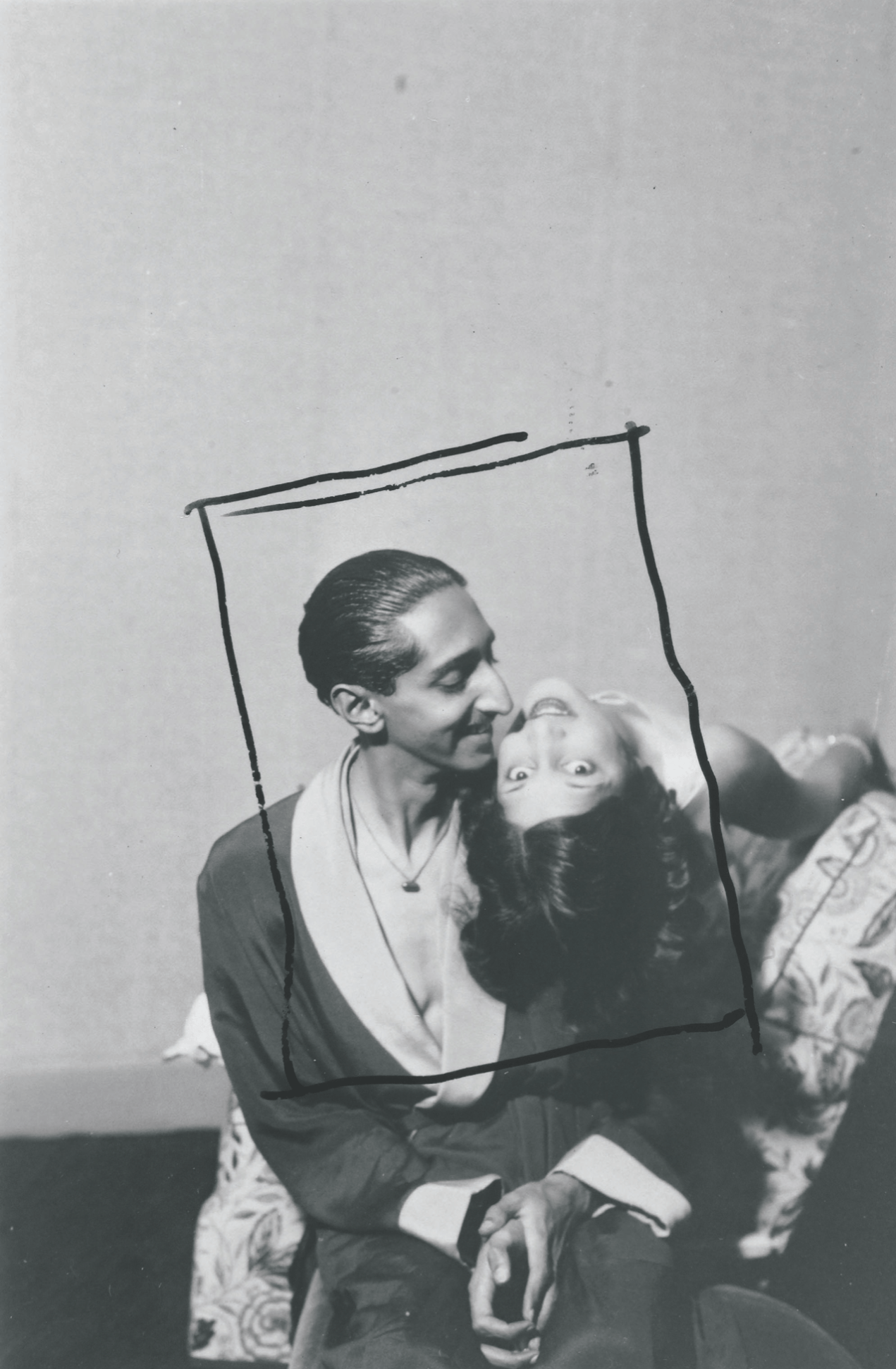 Man Ray, Le maharajah et la maharani d’Indore, vers 1927-1930.png