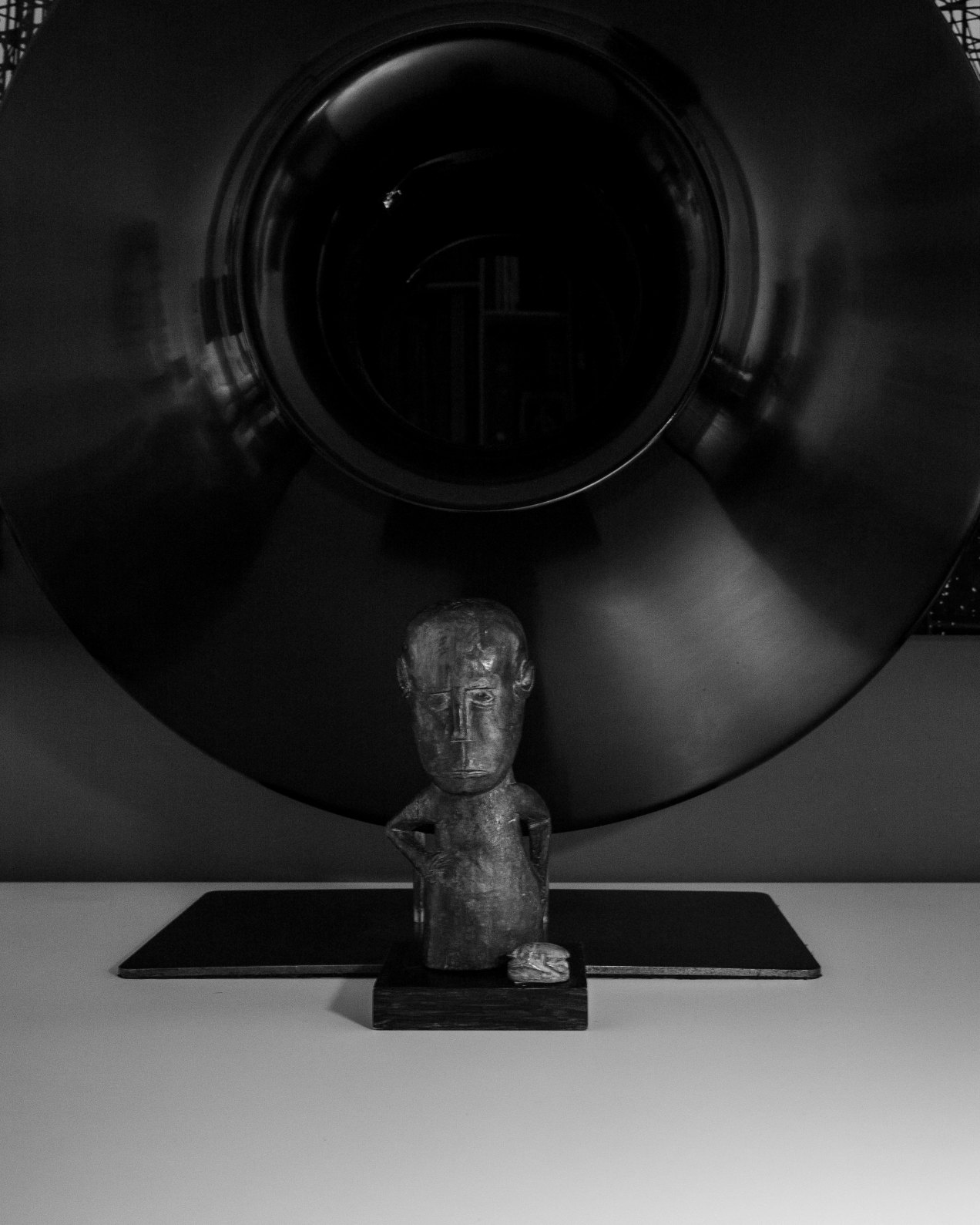 Ex-voto anatomique, Brésil,  1960-1980, en bois sculpté, Nous