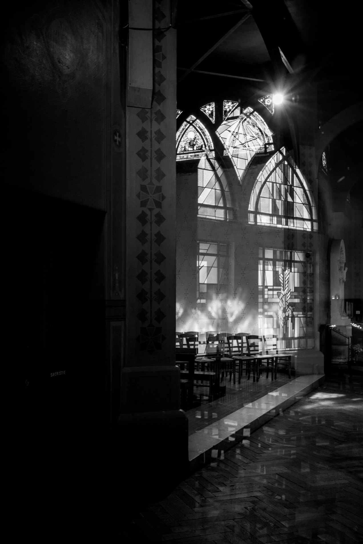 Réflexion, Saint Jean de Montmatre, Paris, gildalliere, 2019