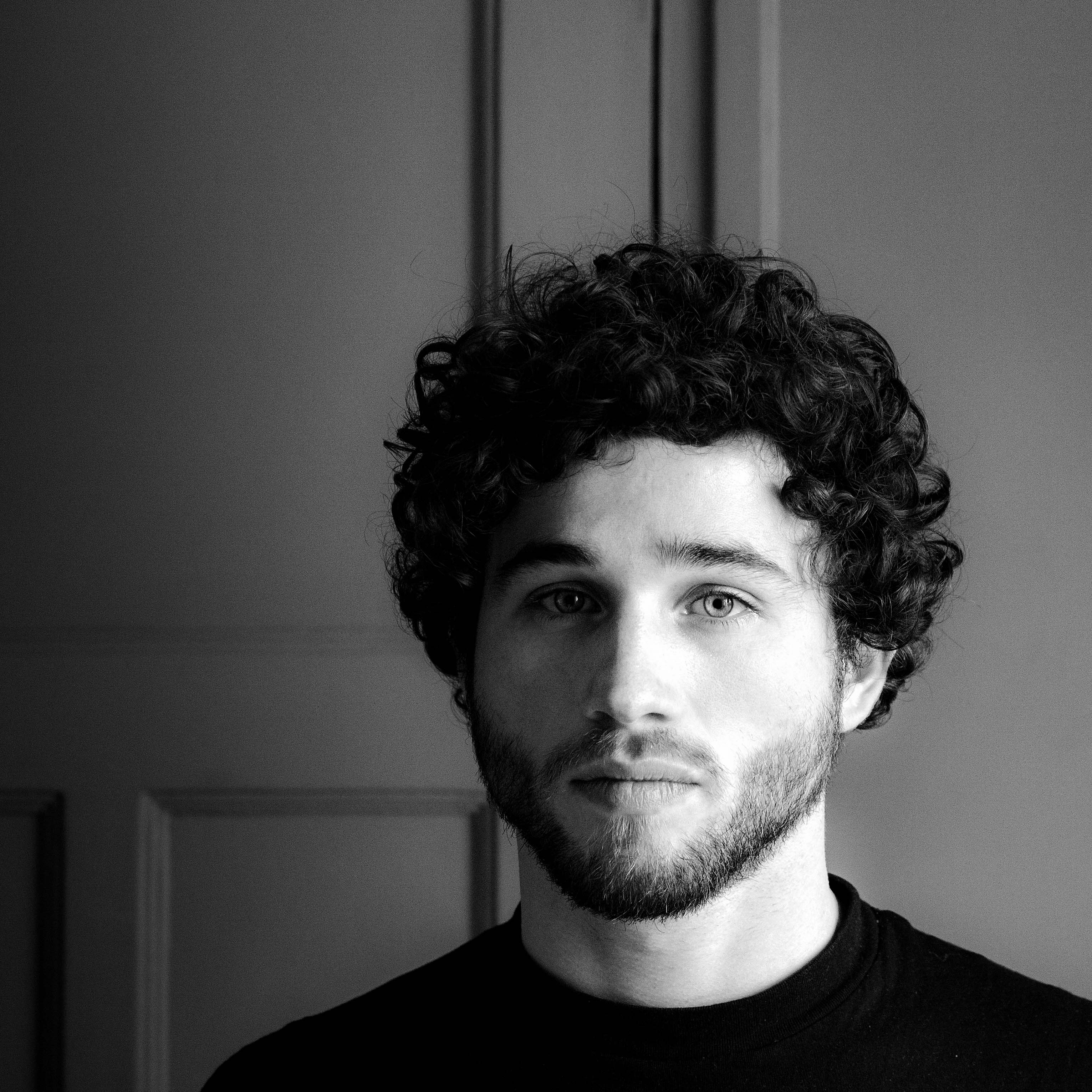 Thibault Massina, portrait, noir et blanc, gildalliere, 2019