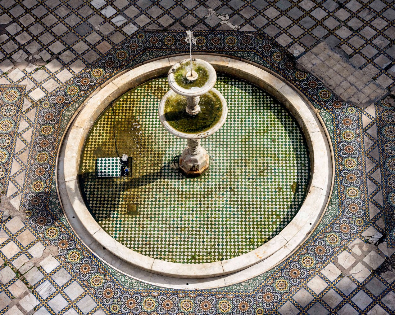 Fontaine du Palais Moulay Idriss, Fès, gildalliere, 2020 Maroc
