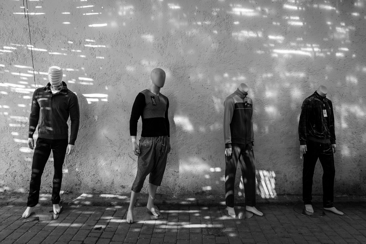 File d'attente, confinement, Fès, Maroc, gildalliere, 2014