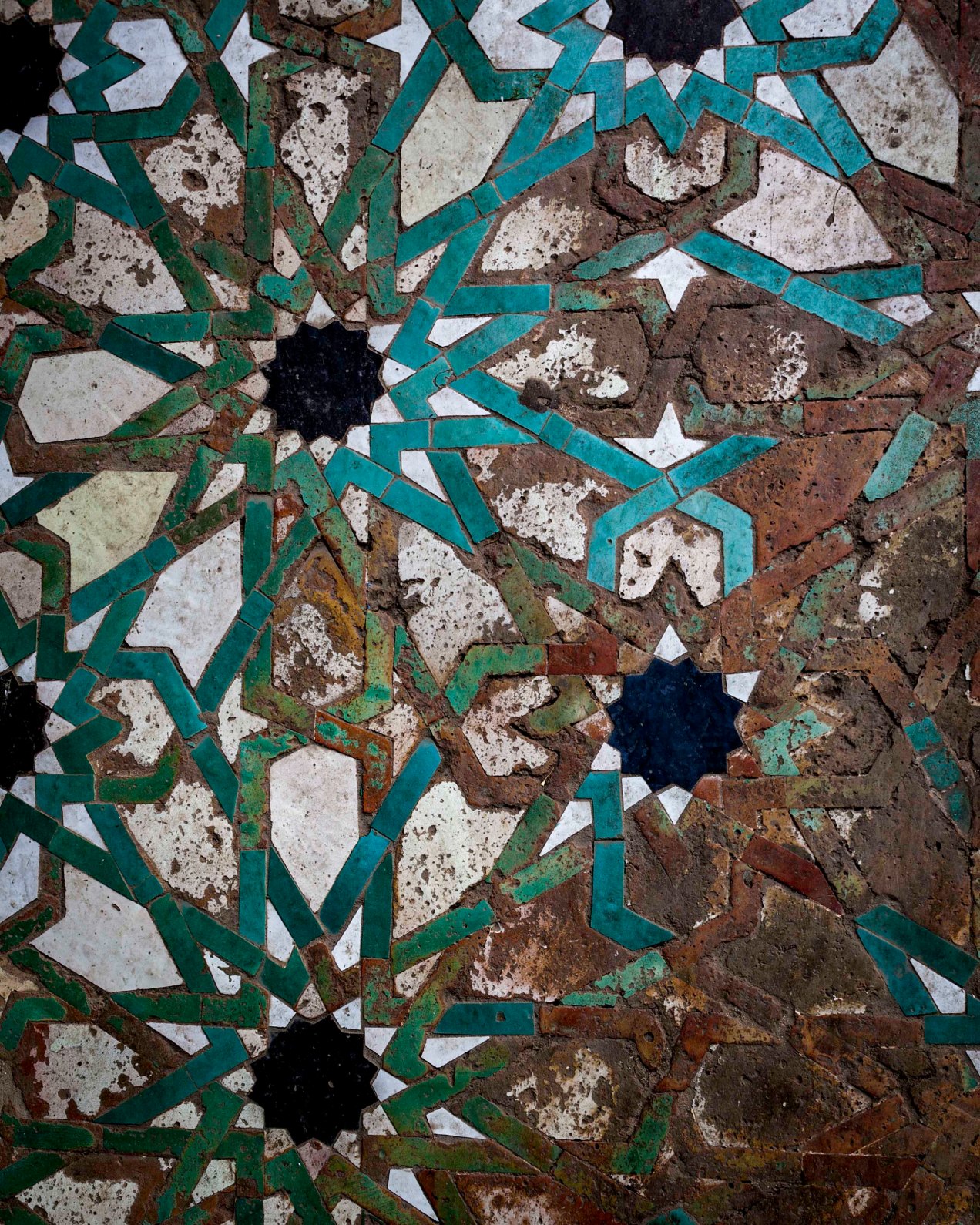 Détail, médersa Cherratine, Fès, Maroc, gildalliere, 2014