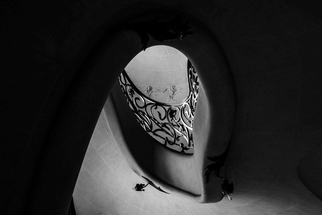 Escalier, 1900, 29 boulevard des Batignoles, Paris, gildalliere, 2020